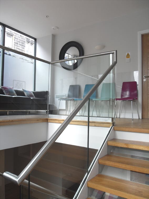 A picture showing the reception area of Easter Road Dental Practice